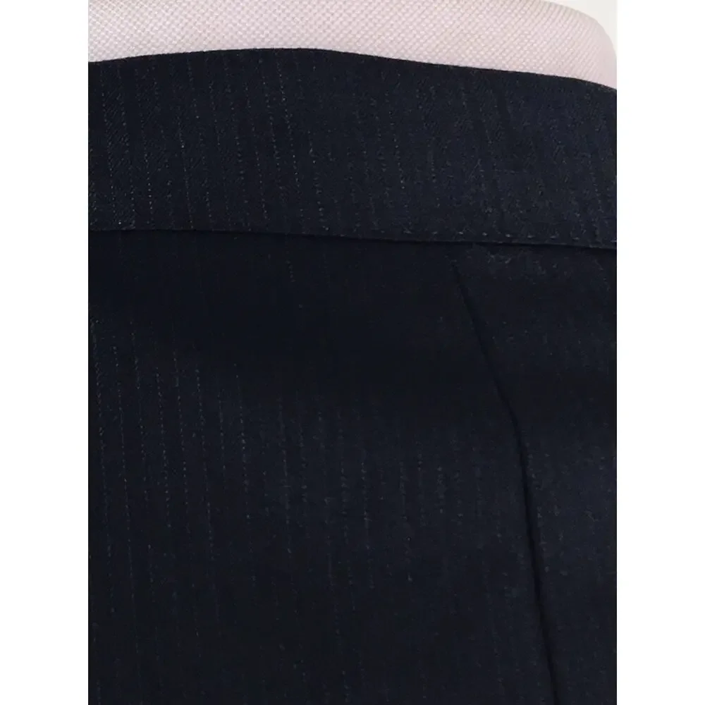 50XL Jos A Bank Signature Gold Mens Recent 2 Bttn 100% Wool Suit Black Pants 48